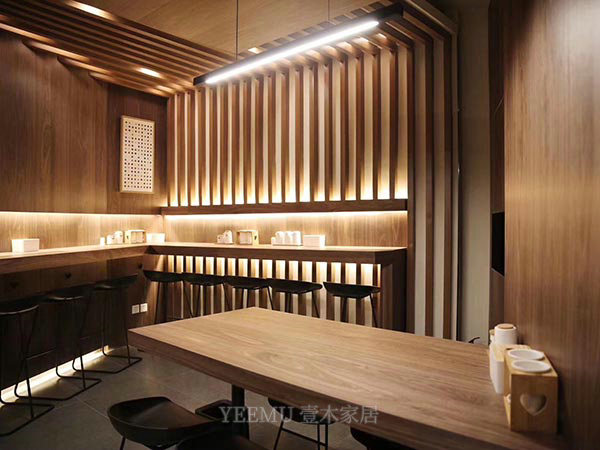 胡桃木鋼刷實木拼-天然木YM181BS